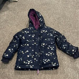 Toddler puffer winter jacket